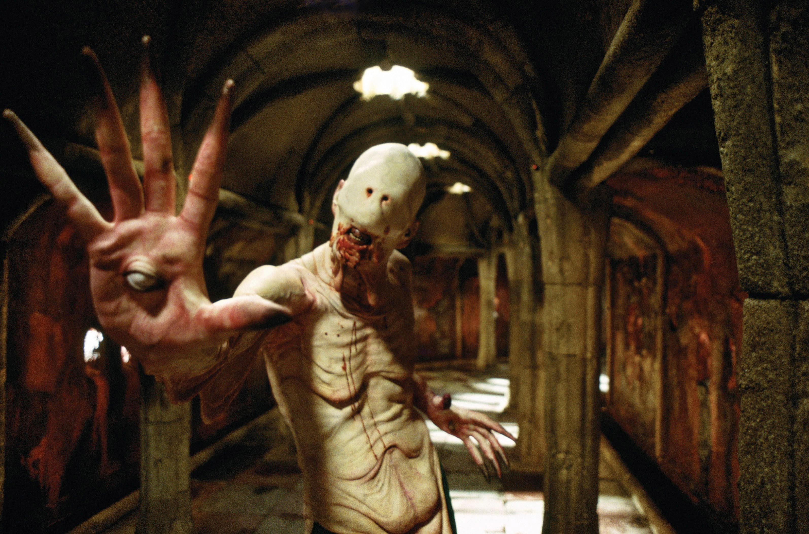 Doug Jones as the Pale Man in Pan's Labyrinth